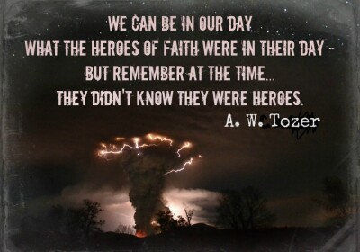 6 of Tozer's passions#